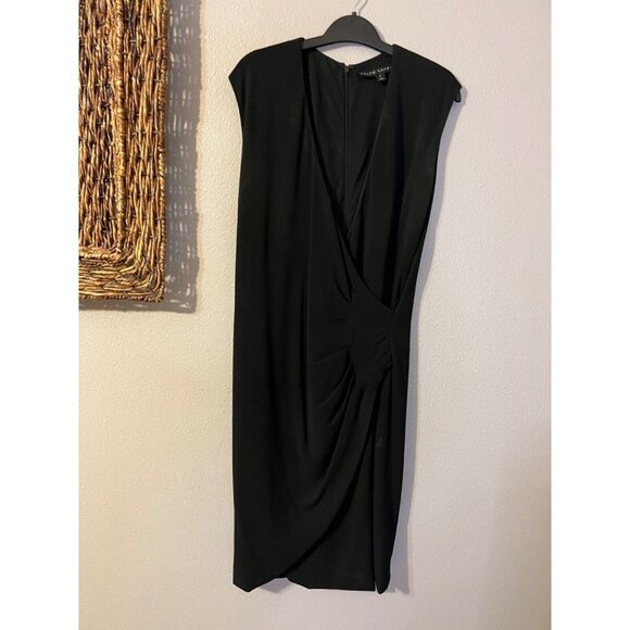 Ralph Lauren Black Label Dress 12 Stretch Sheath Career Church - Picture 5 of 6